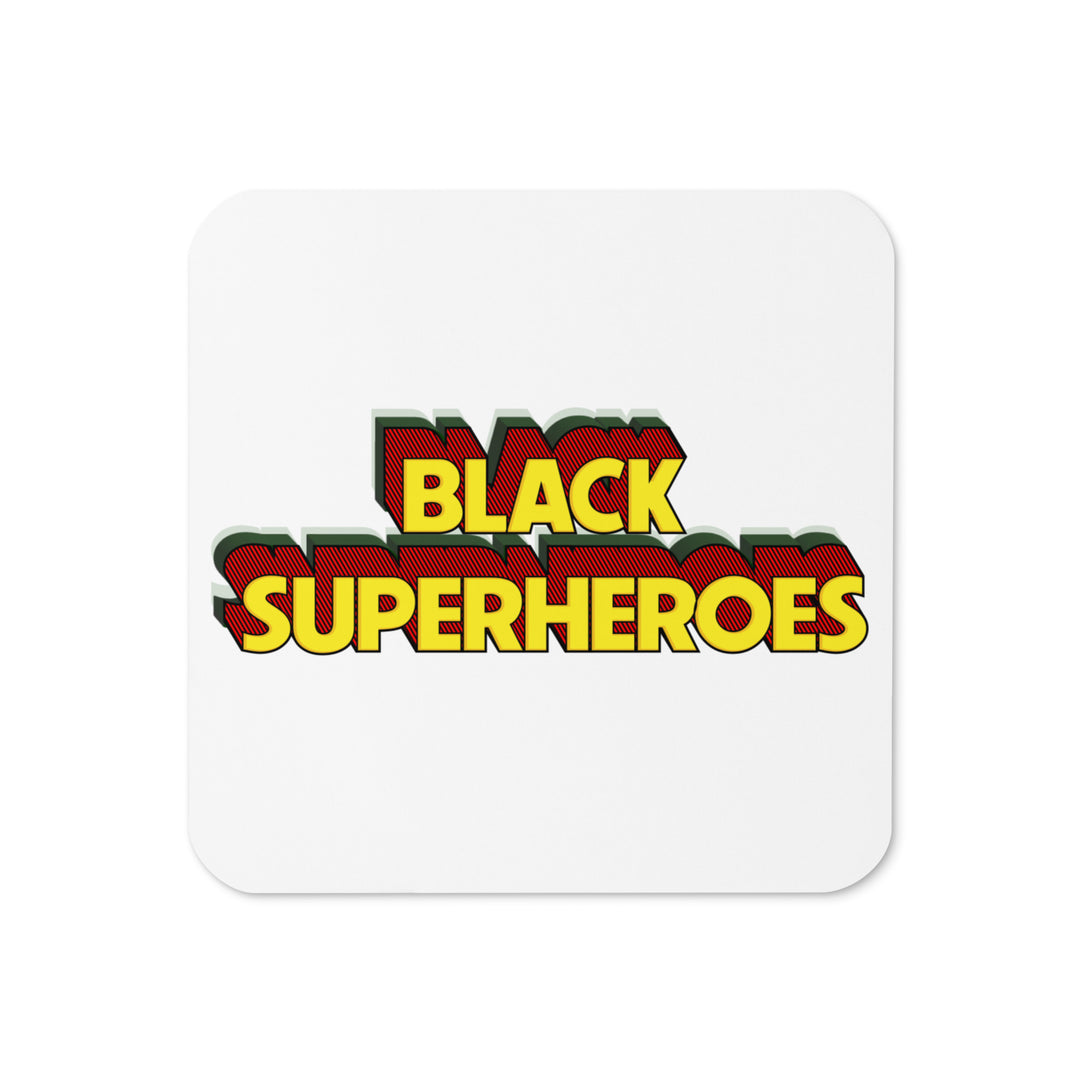 Black Superheroes Coaster
