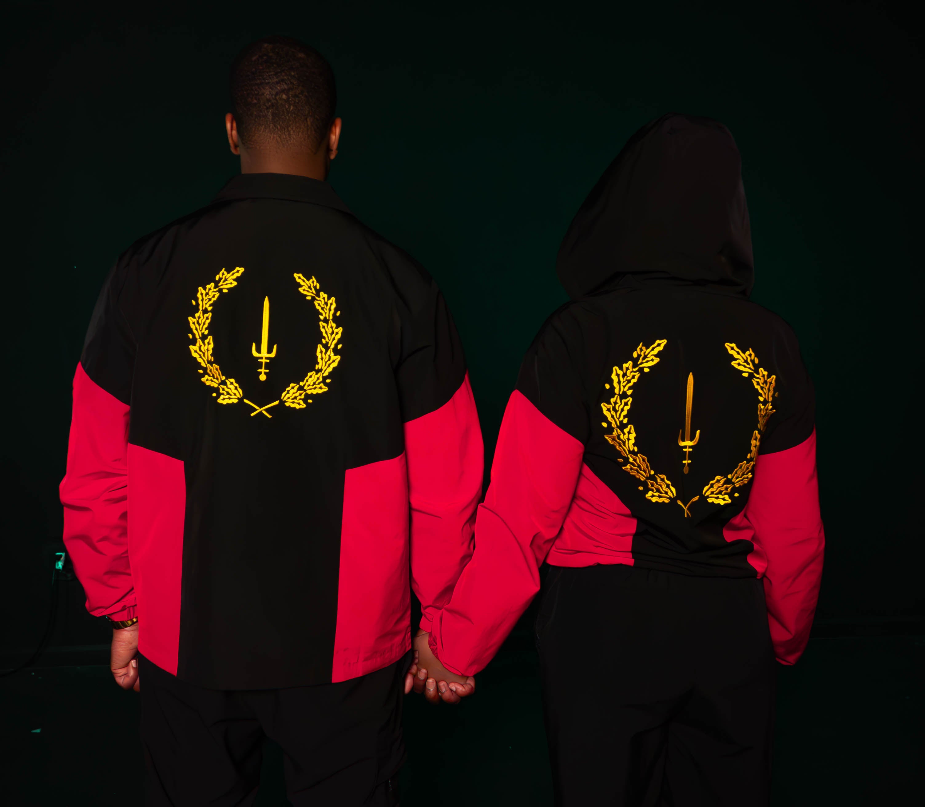 Black American Heritage Flag Jackets