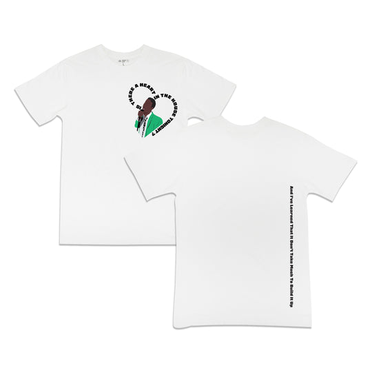 White Heartbeat Tee *Limited Time*